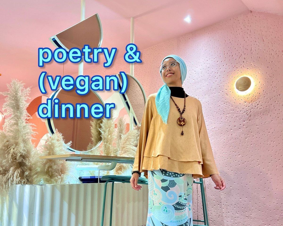 Baraka Blue Poetry Dinner at Mukha Cafe Kuala Lumpur